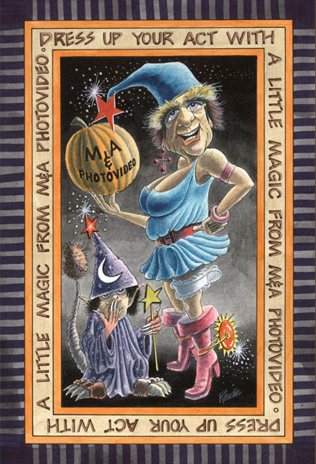 Halloween Direct Mail Card