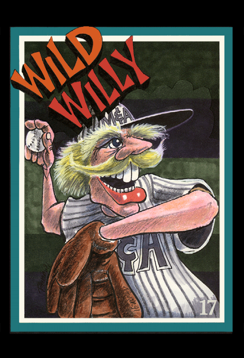 Wild WIlly baseball Card