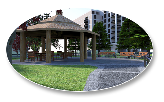 Creekside Parkette Pavilion